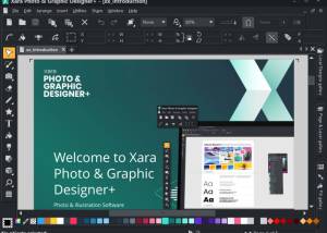 Xara Photo and Graphic Designer+ screenshot