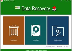 software - XBoft Data Recovery 2.2 screenshot