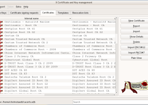 software - XCA 2.7.0 screenshot