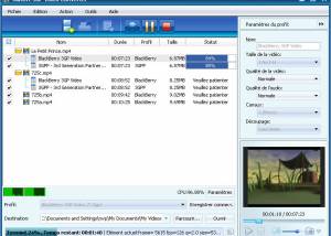 Xilisoft 3GP Vidéo Convertisseur screenshot