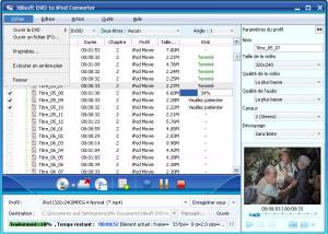 software - Xilisoft DVD iPod Convertisseur 5.0.62.0115 screenshot