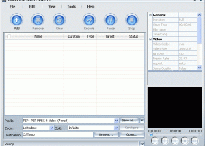 software - Xilisoft PSP Video Converter JP 5.1.26.1231 screenshot