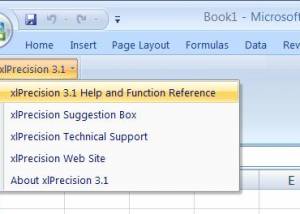 software - xlPrecision 3.1b screenshot