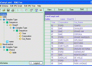 software - XML Editor XMLFox Advance 8.3.3 screenshot