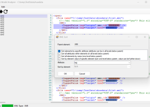 software - XML Model Analyzer 1.2.0.12 screenshot