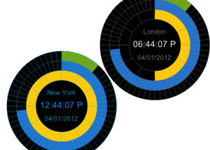 Full XUS Clock screenshot