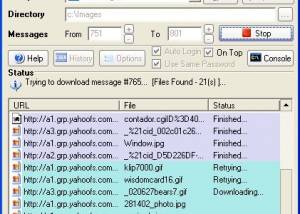 Yahoo Group and Files Downloader screenshot