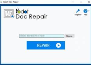 software - Yodot DOC Repair software 1.0.0.28 screenshot