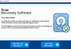 Yodot File Recovey screenshot