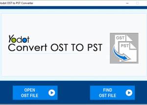 Yodot OST to PST Converter screenshot