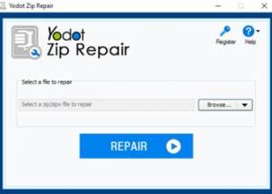 software - Yodot ZIP Repair Software 1.0.0.13 screenshot