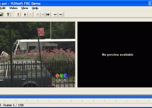 software - YUVsoft Frame Rate Conversion Demo 1.0 screenshot