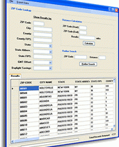 software - ZIP Code Tools 1.1 screenshot