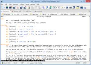 software - ZOC 8.05.0 screenshot