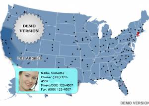 software - Zoom Map of USA 2.0 screenshot