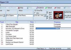 Zortam CD Ripper screenshot